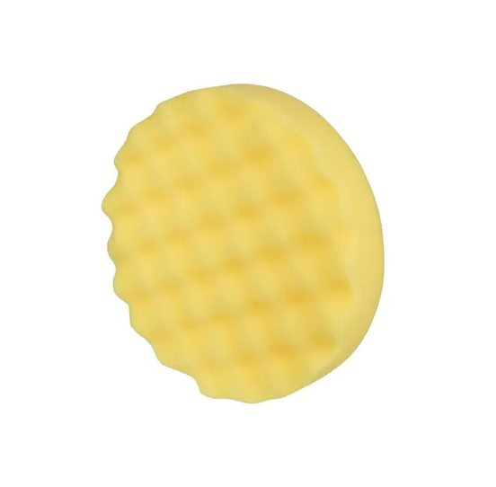 3M Perfect-It Polishing Pad, Yellow, Convoluted, 150 mm | 50488