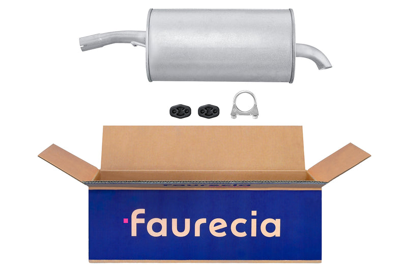 FAURECIA 8LD 366 030-741 Rear Muffler - Easy2Fit® Kit - fits OPEL CORSA D