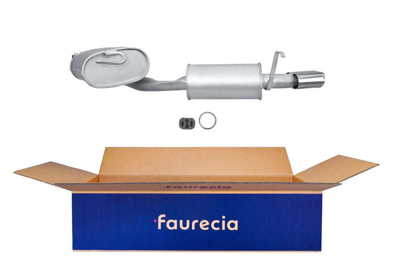 FAURECIA 8LD 366 026-911 Rear Muffler - Easy2Fit® Kit - fits BMW 3 (E36)