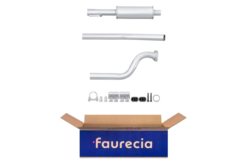 FAURECIA 8LB 366 021-431 Front Muffler - Easy2Fit® Kit - fits PEUGEOT EXPERT