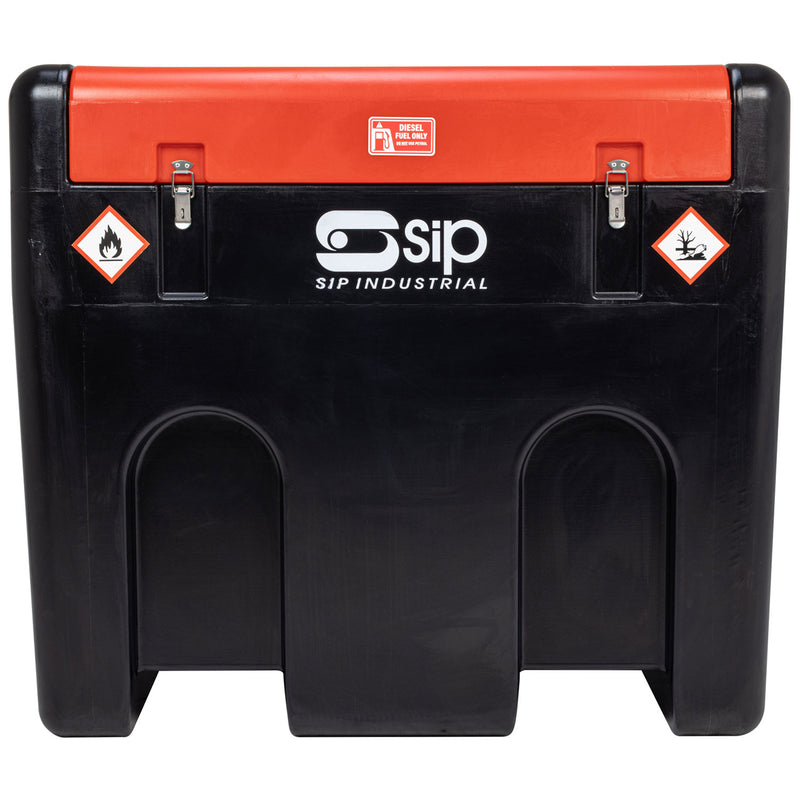 SIP 430ltr Portable Diesel Tank with High Flow 12v Transfer Pump