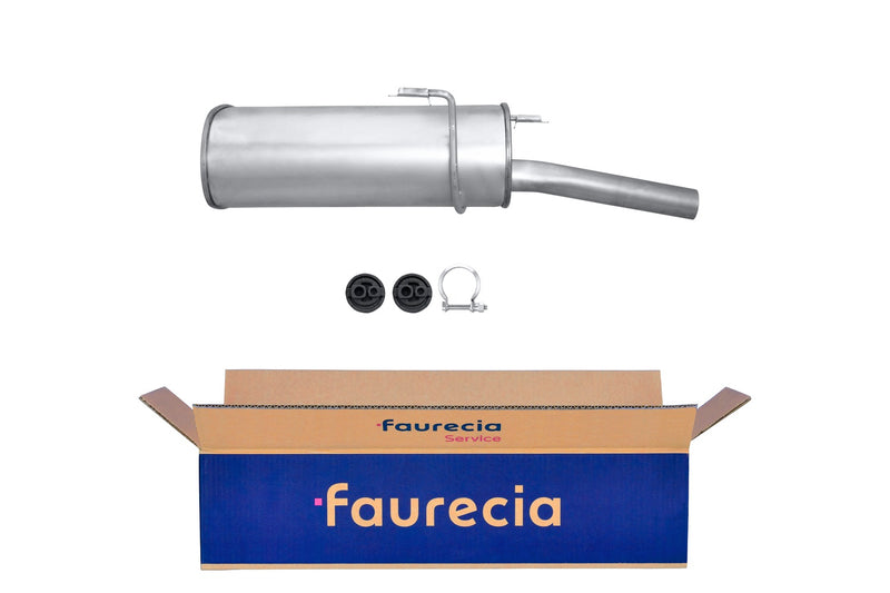 FAURECIA 8LD 366 032-551 Rear Muffler - Easy2Fit® Kit - fits PEUGEOT 306