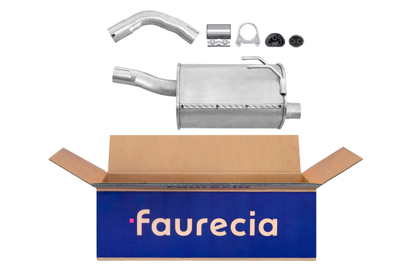 FAURECIA 8LD 366 033-391 Rear Muffler - Easy2Fit® Kit - fits MERCEDES-BENZ SPRINTER