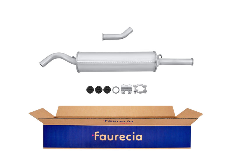 FAURECIA 8LD 366 031-781 Rear Muffler - Easy2Fit® Kit - fits PEUGEOT 405 I