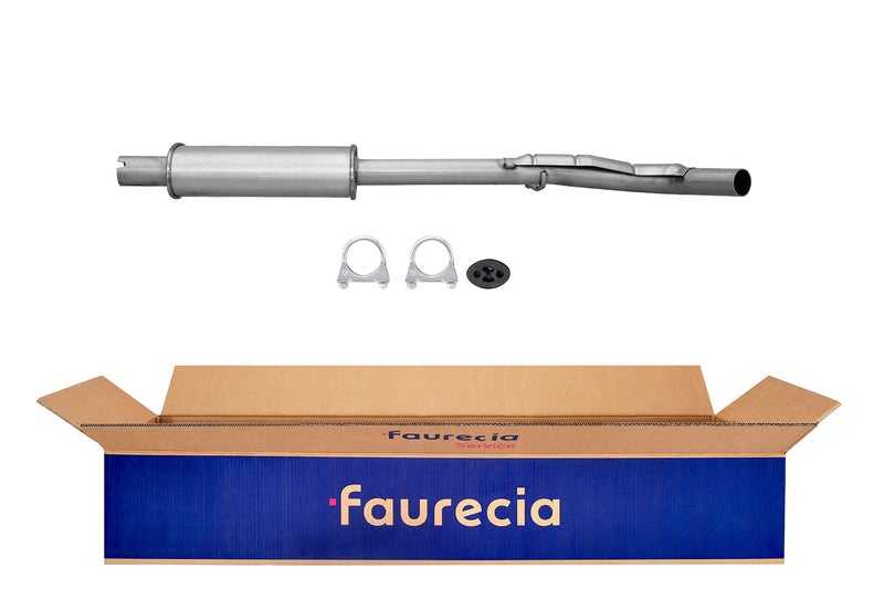 FAURECIA 8LD 366 027-301 Rear Muffler - Easy2Fit® Kit - fits PEUGEOT 806