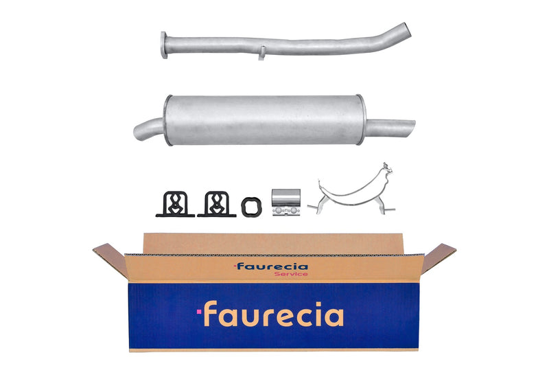 FAURECIA 8LD 366 026-961 Rear Muffler - Easy2Fit® Kit - fits BMW 3 Coupe (E36)