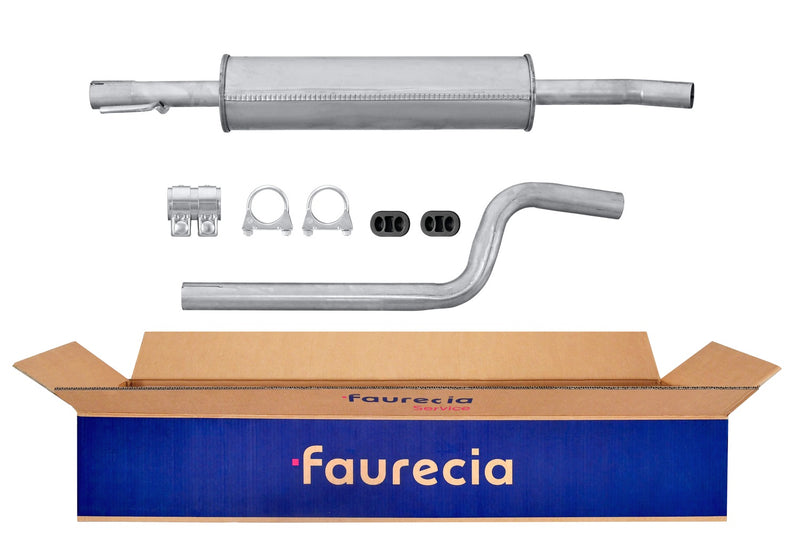 FAURECIA 8LB 366 022-241 Front Muffler - Easy2Fit® Kit - fits RENAULT CLIO II