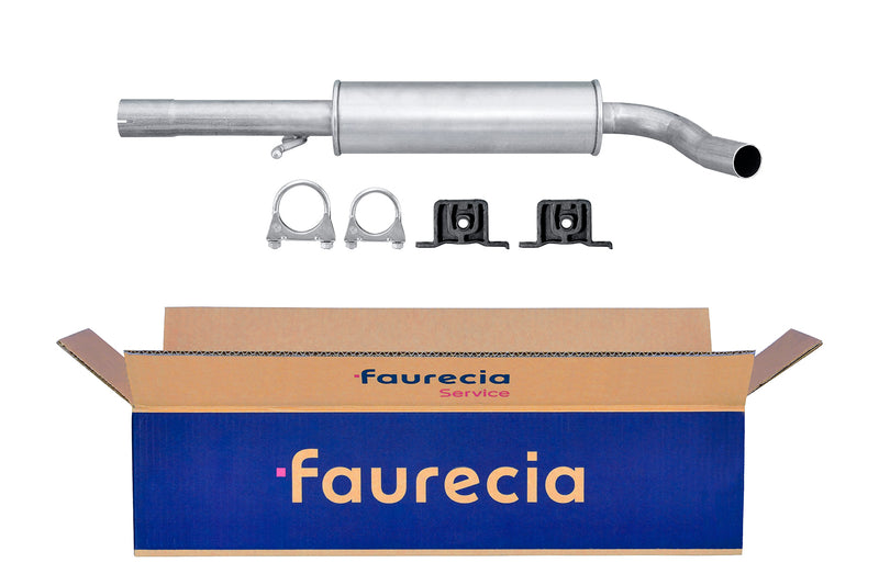 FAURECIA 8LC 366 026-181 Centre Muffler - Easy2Fit® Kit - fits SKODA OCTAVIA I