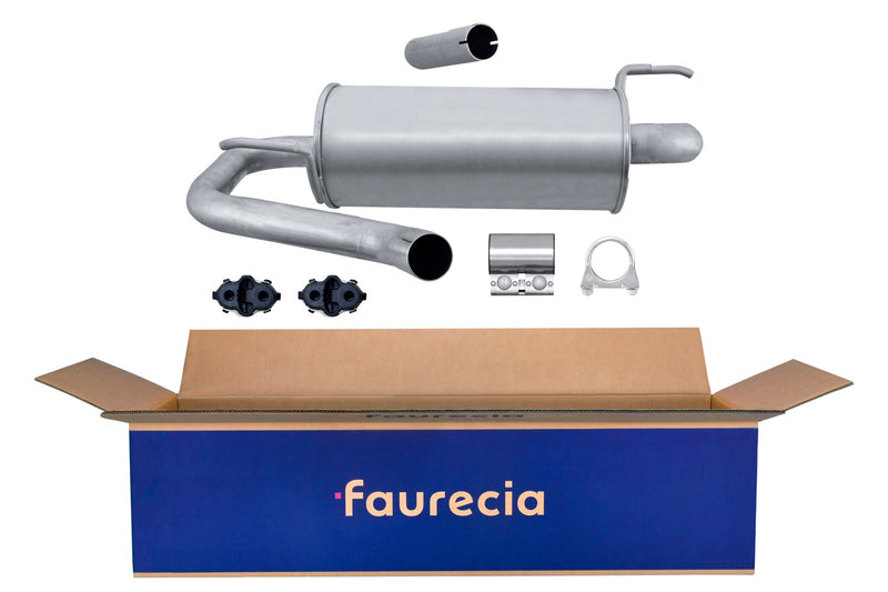 FAURECIA 8LD 366 028-731 Rear Muffler - Easy2Fit® Kit - fits FIAT GRANDE PUNTO