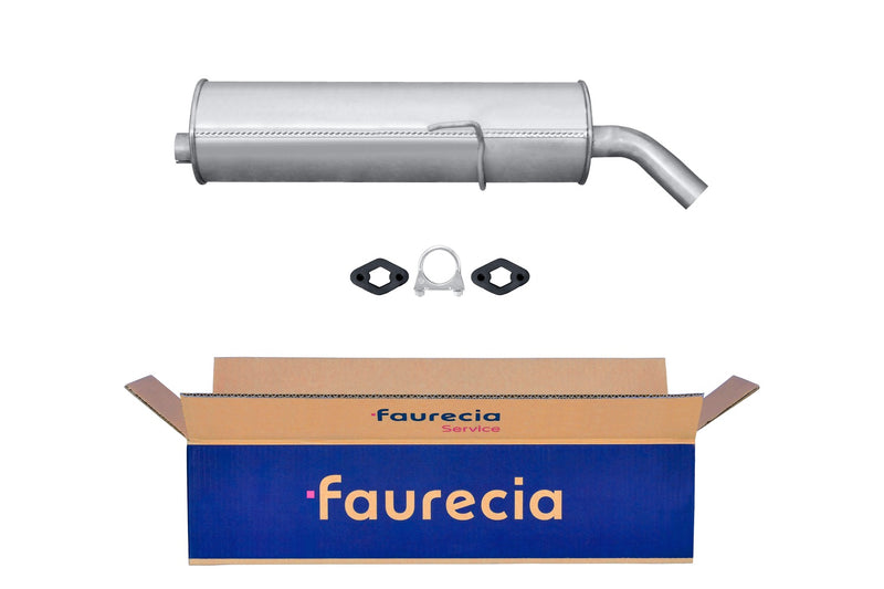 FAURECIA 8LD 366 031-811 Rear Muffler - Easy2Fit® Kit - fits PEUGEOT 106 I