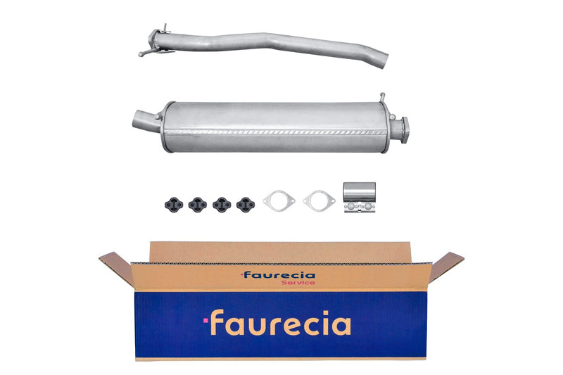 FAURECIA 8LB 366 022-791 Front Muffler - Easy2Fit® Kit - fits TOYOTA AVENSIS