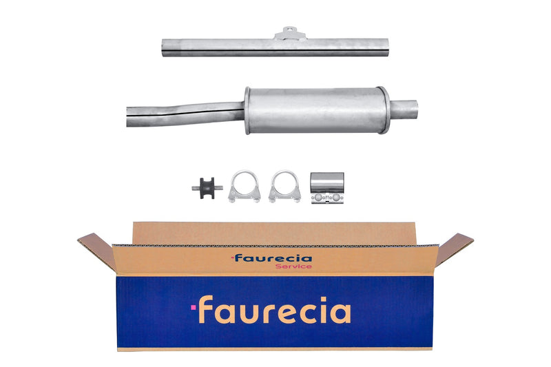 FAURECIA 8LB 366 022-101 Front Muffler - Easy2Fit® Kit - fits RENAULT 21