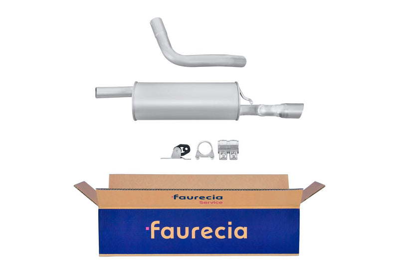 FAURECIA 8LD 366 029-321 Rear Muffler - Easy2Fit® Kit - fits FIAT STILO