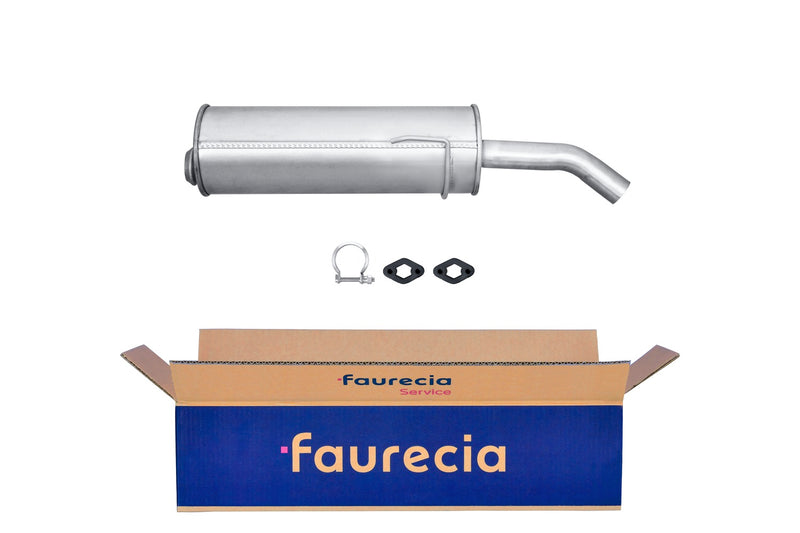 FAURECIA 8LD 366 032-021 Rear Muffler - Easy2Fit® Kit - fits CITROËN C4 Coupe