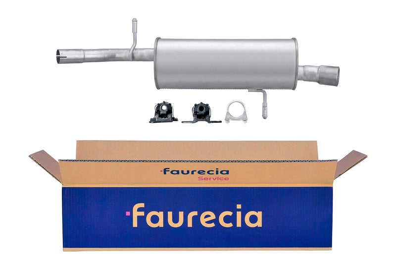 FAURECIA 8LD 366 027-541 Rear Muffler - Easy2Fit® Kit - fits CITROËN C3 I