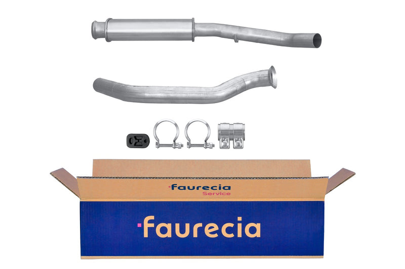 FAURECIA 8LB 366 022-301 Front Muffler - Easy2Fit® Kit - fits RENAULT CLIO II