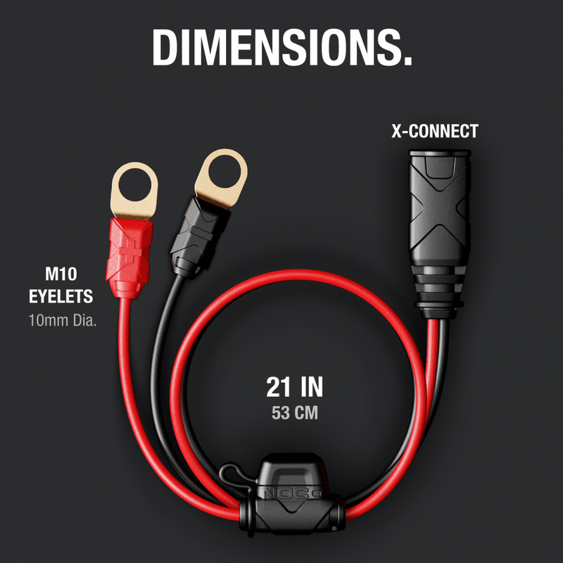 Noco Xl Eyelet Terminal Connector - GC008