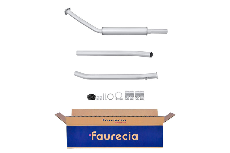 FAURECIA 8LB 366 021-601 Front Muffler - Easy2Fit® Kit - fits PEUGEOT 208 I