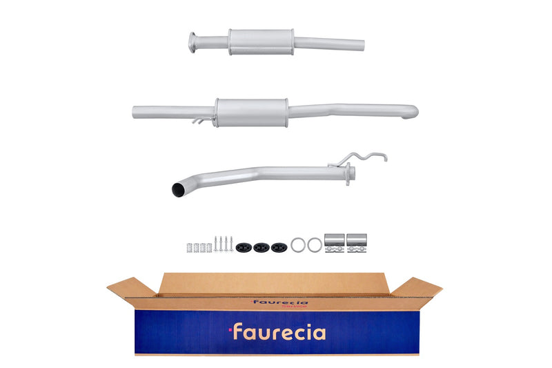 FAURECIA 8LC 366 023-231 Centre Muffler - Easy2Fit® Kit - fits ROVER 600 I