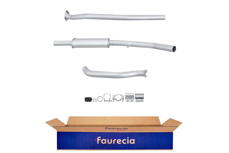 FAURECIA 8LB 366 021-491 Front Muffler - Easy2Fit® Kit - fits PEUGEOT 308 I