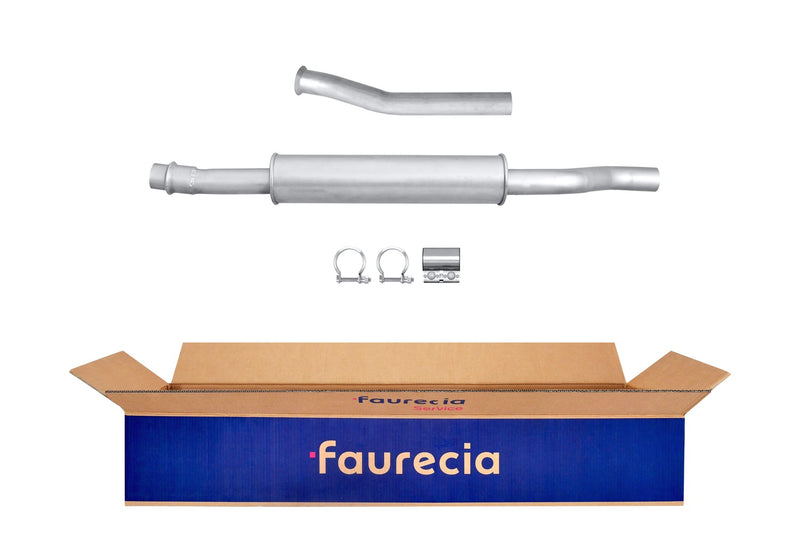 FAURECIA 8LD 366 027-111 Rear Muffler - Easy2Fit® Kit - fits CITROËN ZX