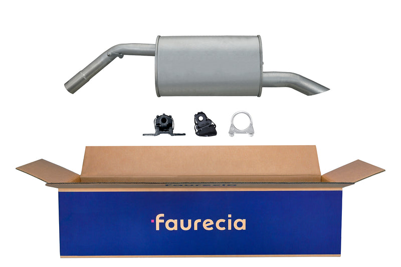 FAURECIA 8LD 366 033-071 Rear Muffler - Easy2Fit® Kit - fits MAZDA 3