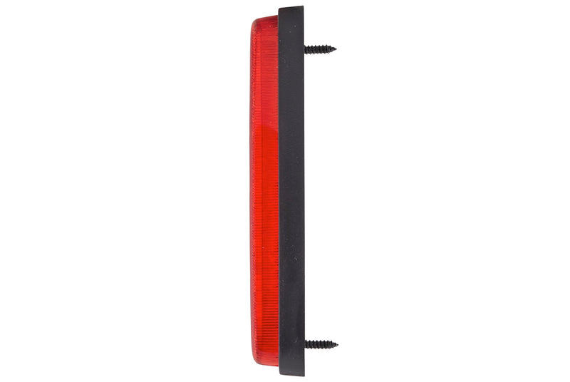 HELLA 8RA 009 226-131 Reflector - Lens Colour: Red - oval - Glued/mounting