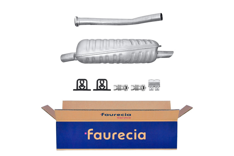 FAURECIA 8LD 366 029-081 Rear Muffler - Easy2Fit® Kit - fits FIAT COUPE