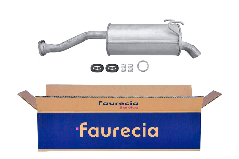 FAURECIA 8LD 366 030-811 Rear Muffler - Easy2Fit® Kit - fits VAUXHALL CORSA ©