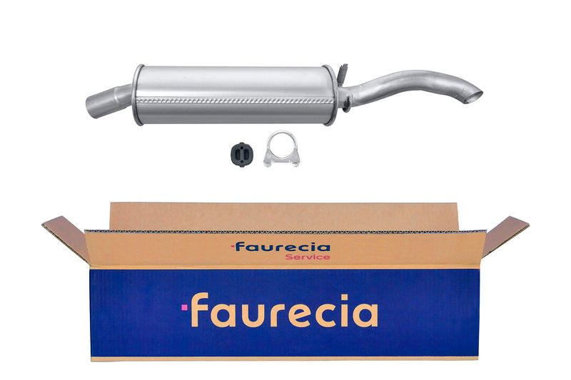 FAURECIA 8LD 366 031-021 Rear Muffler - Easy2Fit® Kit - fits VAUXHALL CORSA (B)