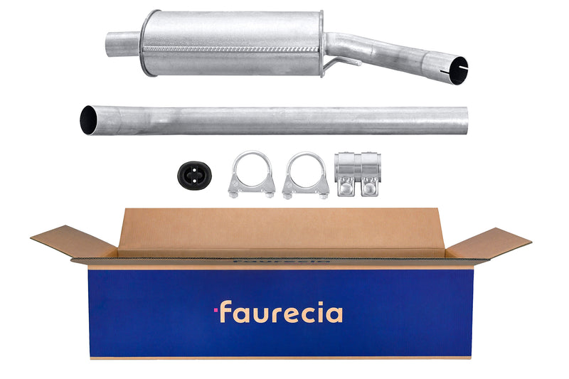 FAURECIA 8LB 366 022-961 Front Muffler - Easy2Fit® Kit - fits VW PASSAT B5