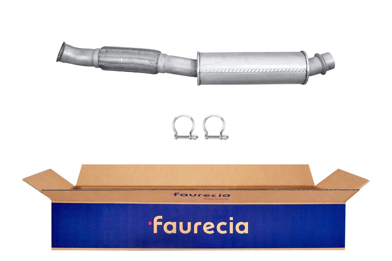 FAURECIA 8LB 366 022-061 Front Muffler - Easy2Fit® Kit - fits RENAULT KANGOO