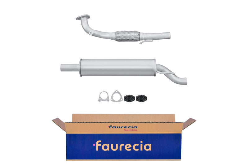 FAURECIA 8LC 366 023-491 Centre Muffler - Easy2Fit® Kit - fits CITROËN XM Break