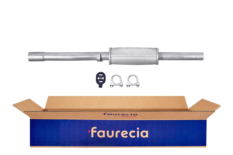 FAURECIA 8LC 366 023-691 Centre Muffler - Easy2Fit® Kit - fits FIAT TIPO