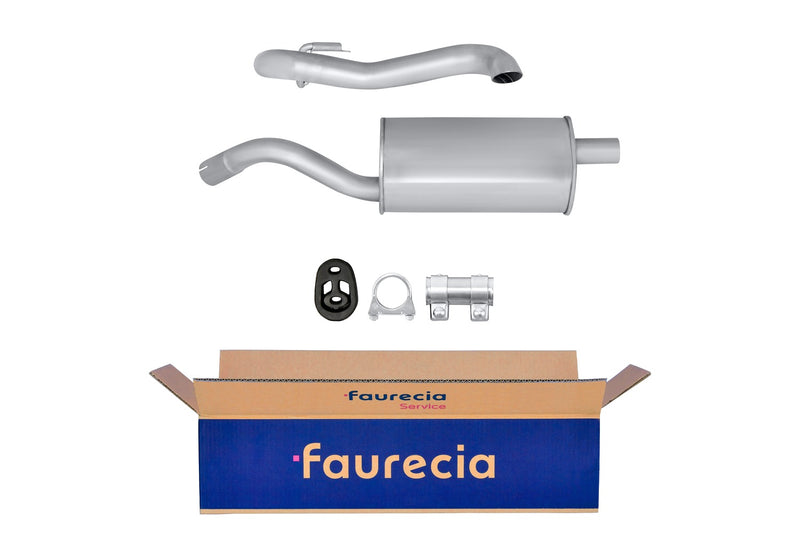 FAURECIA 8LD 366 029-991 Rear Muffler - Easy2Fit® Kit - fits FORD ESCORT VI Turnier