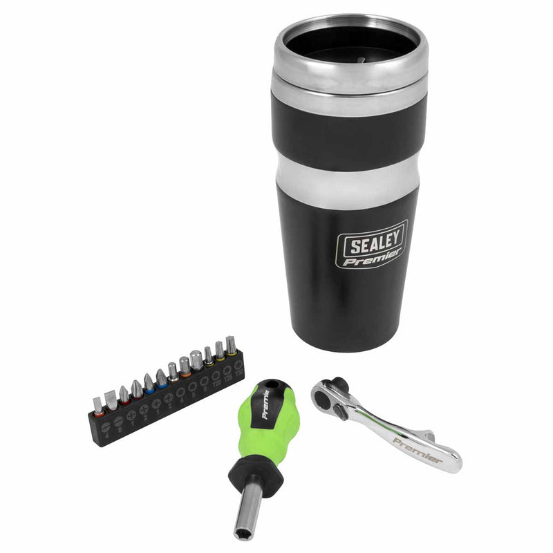 Sealey Travel Mug with Tool Kit