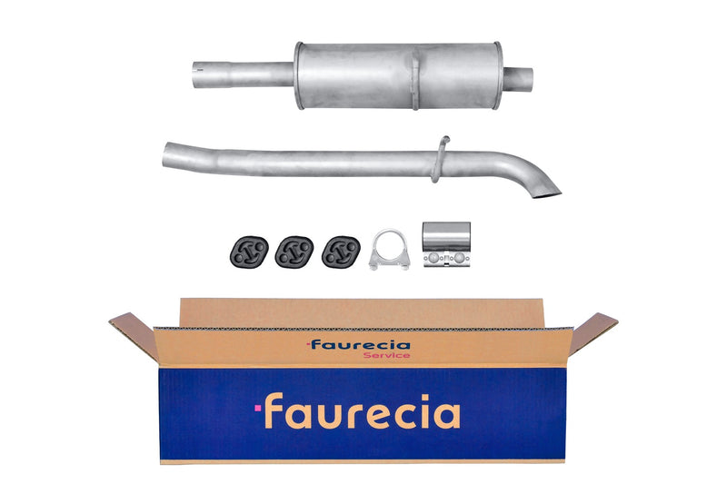 FAURECIA 8LD 366 033-421 Rear Muffler - Easy2Fit® Kit - fits MERCEDES-BENZ SPRINTER