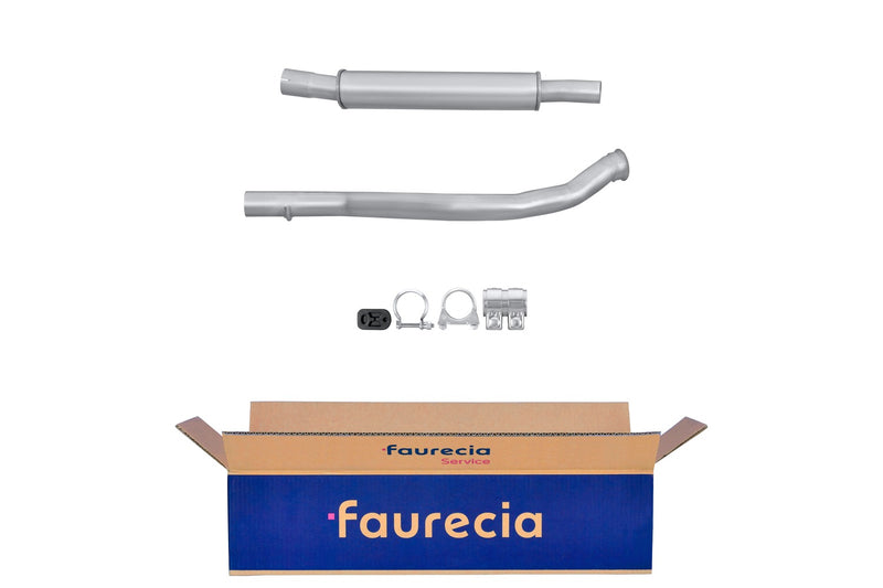 FAURECIA 8LB 366 021-911 Front Muffler - Easy2Fit® Kit - fits RENAULT 5