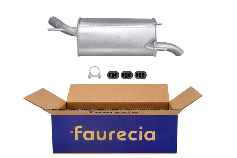 FAURECIA 8LD 366 031-371 Rear Muffler - Easy2Fit® Kit - fits OPEL MERIVA A