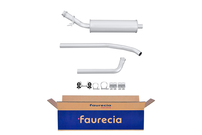 FAURECIA 8LC 366 023-171 Centre Muffler - Easy2Fit® Kit - fits ROVER 400 II