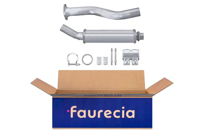 FAURECIA 8LB 366 021-731 Front Muffler - Easy2Fit® Kit - fits MERCEDES-BENZ 124 Coupe (C124)