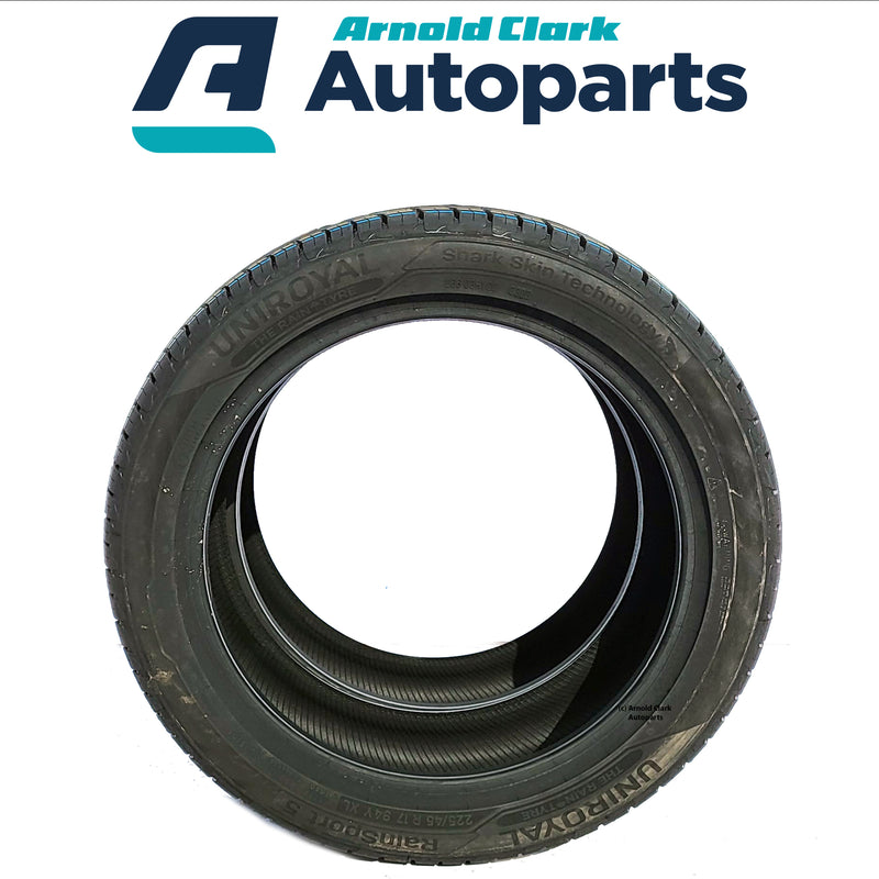 225 45 17 94Y Uniroyal RainSport 5 Tyres x2 Pair