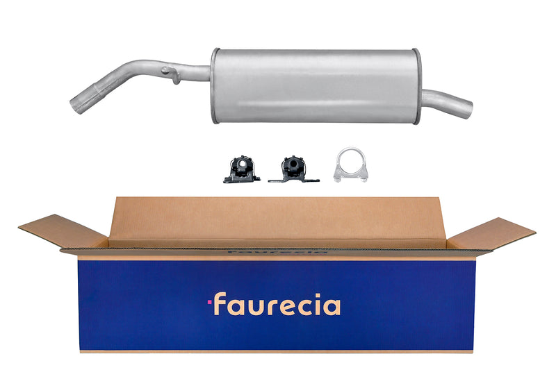 FAURECIA 8LD 366 027-571 Rear Muffler - Easy2Fit® Kit - fits PEUGEOT PARTNER