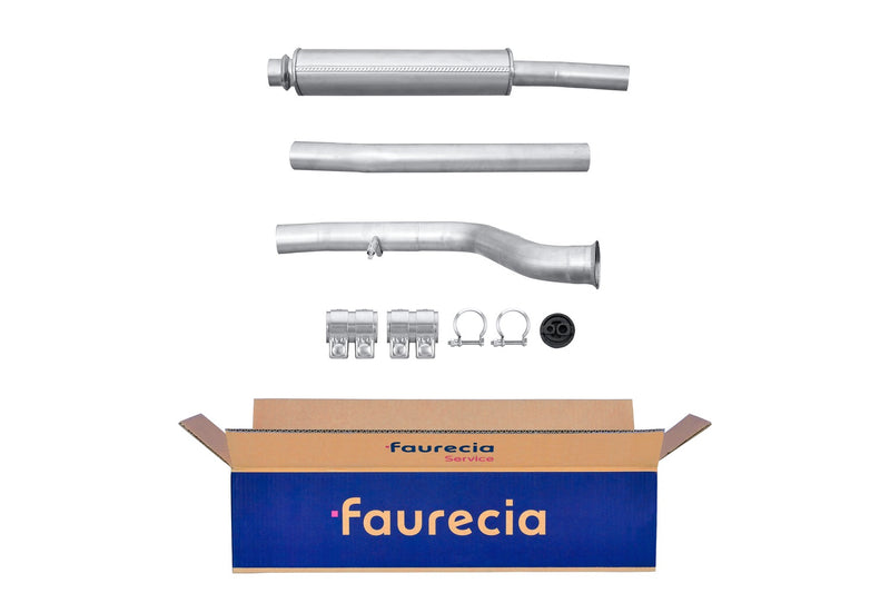 FAURECIA 8LD 366 026-901 Rear Muffler - Easy2Fit® Kit - fits BMW 3 (E36)