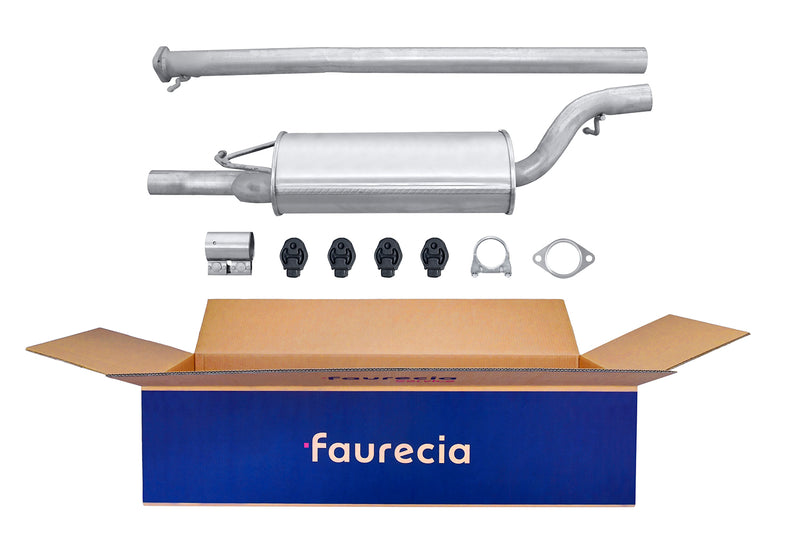 FAURECIA 8LC 366 023-371 Centre Muffler - Easy2Fit® Kit - fits CITROËN XSARA Coupe