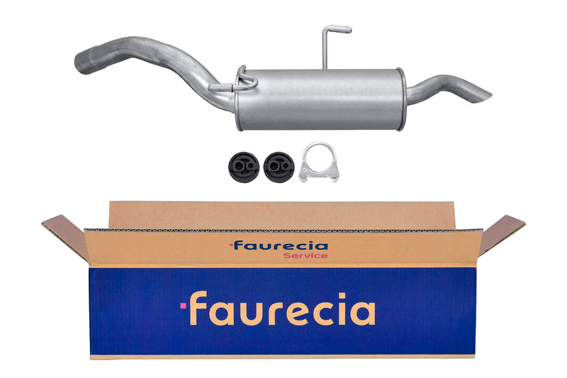 FAURECIA 8LD 366 027-911 Rear Muffler - Easy2Fit® Kit - fits CITROËN C4 GRAND PICASSO I