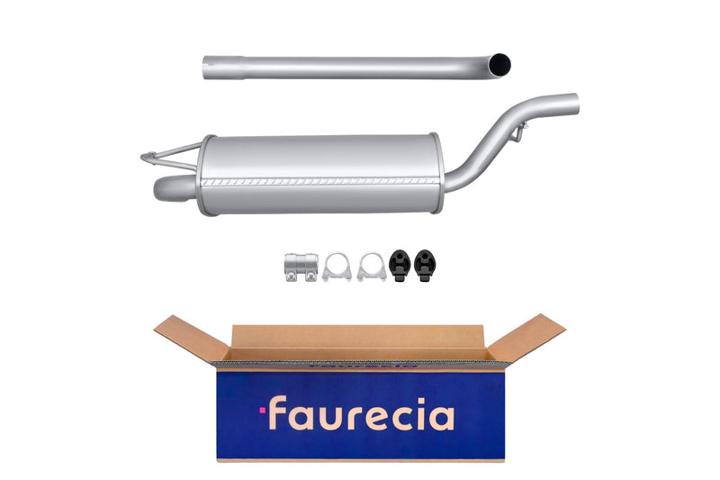 FAURECIA 8LC 366 024-131 Centre Muffler - Easy2Fit® Kit - fits FORD ESCORT VI