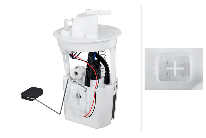 HELLA 8TF 358 306-891 Fuel Feed Unit - Electric - 4-pin connector