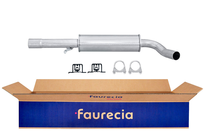 FAURECIA 8LD 366 026-861 Rear Muffler - Easy2Fit® Kit - fits BMW 1502-2002 (E10)