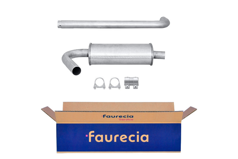 FAURECIA 8LC 366 025-031 Centre Muffler - Easy2Fit® Kit - fits PEUGEOT 406